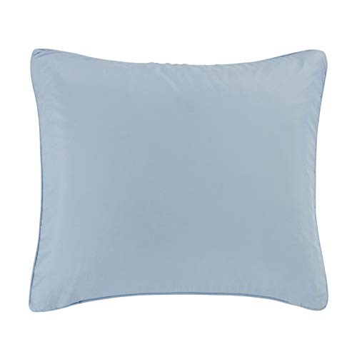Donna Sharp Pillow Sham - Silver Branch Contemporary Decorative Pillow Cover With Square Patchwork thumb #1
