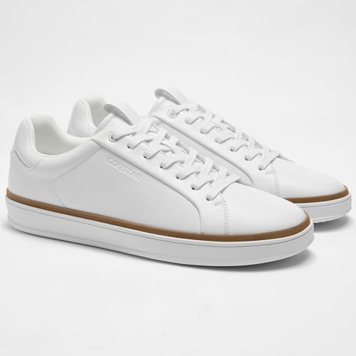 Image of Coostar Mens Casual Shoes Comfortable Dress Sneakers Classic Lace-up Shoe Lightweight