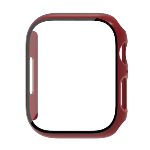 Coque Apple Watch 45mm rouge idéale pour le sport et le quotidien