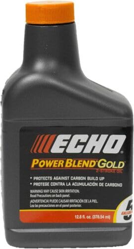 Replacement For Compatible With Echo PowerBlend 2-Stroke Engine Oil 12.8 oz Bottle 50:1 Mix 6450005S