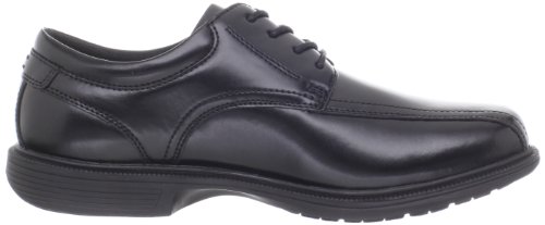 Nunn Bush Men's Bartole Street Bicycle Toe Oxford Lace Up With Kore Slip Resistant Comfort Technology, Black, 10.5 Wide Us #TOP5