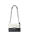 NINE WEST Thatcher Mini Convertible Flap, Onyx logomilk
