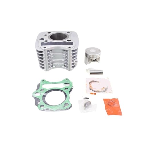 Cylindre piston GD110 complet 110cc pour réparer perte compression moto - 2