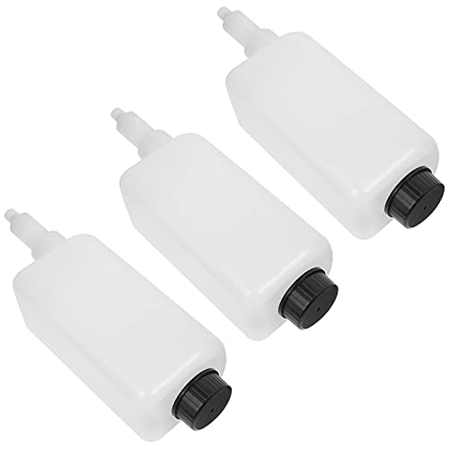 Juego de 3 frascos de champú vacíos, dispensador de jabón espumoso líquido, dispensador de jabón, botella de repuesto para dispensador de jabón montado en la pared, dispensador de botellas, accesorios