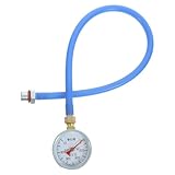 HOMOBABE Katalysatorverstopfungs Erkennungsgerät mit Druckprüfer zur Abgasmessung Gummi und Edelstahlmaterial Geeignet für Autoabgasemissionsprüfung und Rückdruckmessung Zufälliger Stil