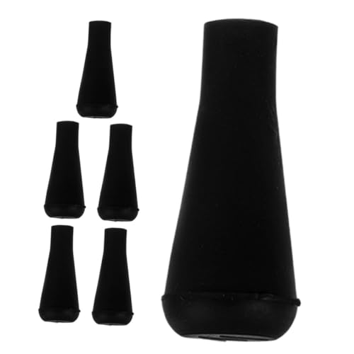 balacoo Hunting Gear 6pcs Replacement Arrow Tips Soft Round Rubber Arrowheads for Hanger