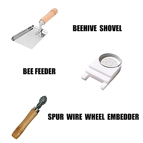 BeeCastle Beekeeping Supplies 22PCS Beekeeping Tools Kit, Bee Keeping Supplies-All Tools Kit Bee Keeping Starter Kit for Beginners and Professional Beekeepers - Image 6