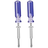 Toyvian Sicherheitsschlüssel Einfach zu Bedienen Modell Tr 75 aus Metall und Kunststoff 2 Stück Praktisches Geeignet für Schloss und Tresor