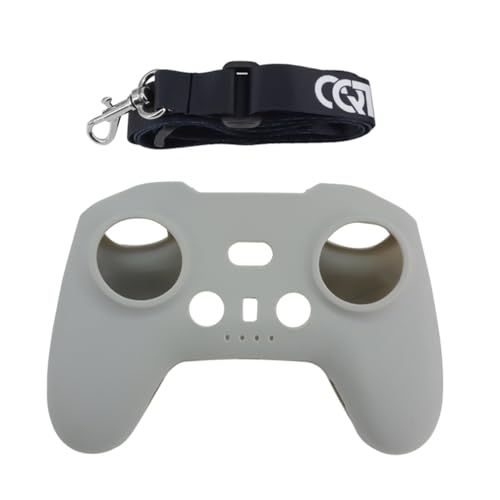 �h���[���R���g���[���[�J�o�[for AVATA/FPV�h���[�������R���V���J�Q���ی�J�o�[ �n���h�������h�~�V���R���ی�J�o�[+�l�b�N�X�g���b�v ���M�@ �����R���P�[�X �h���[�� �����R�� �ی�J�o�[ (�O���[ �X�g���b�v �t��)