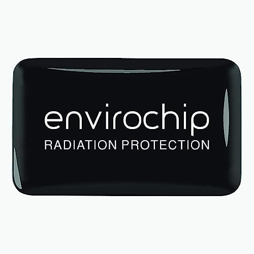 Envirochip for Mobile Phone | Improves Resting Brain & Heart Rate | Clinically Tested | Patented Technology | Patented Technology | CE Certified (Black) (Black)