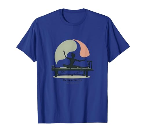 Reform Studio Reform Soul Pilates Design T-Shirt, Men, Royal Blue, 3X-Large