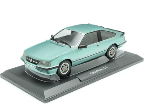 Opel Monza 2.5 E 1983 Norev 1/18 Vert Beryll Métallisé Réplique Haut de Gamme en Métal
