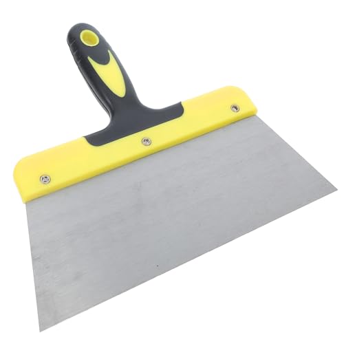 TOYANDONA Raspador de Excrementos de Aves de Acero Inoxidable Modelo 250 Cabezal Ancho y Mango Ergonómico Antideslizante para Limpieza Rápida de Jaulas y Superficies en Jardín y Patio