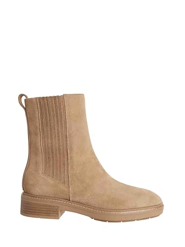 Bottines Calvin Klein femme beige 36 HW0HW01392 chic
