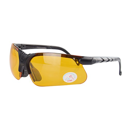 xaegistac Shooting Glasses with Case Anti Fog Hunting Safety Glasses for Adults