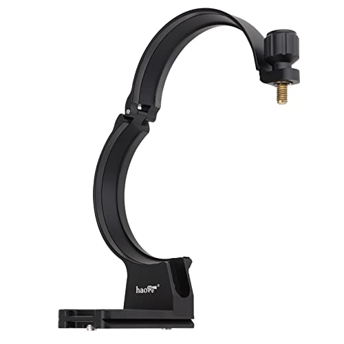Haoge LMR-RF150 Tripod Mount Ring Lens Collar for Canon RF100-500mm F4.5-7.1 L IS USM Lens Stand Base Canon RF-Mount built-in Arca Type Quick Release Plate - Image 4