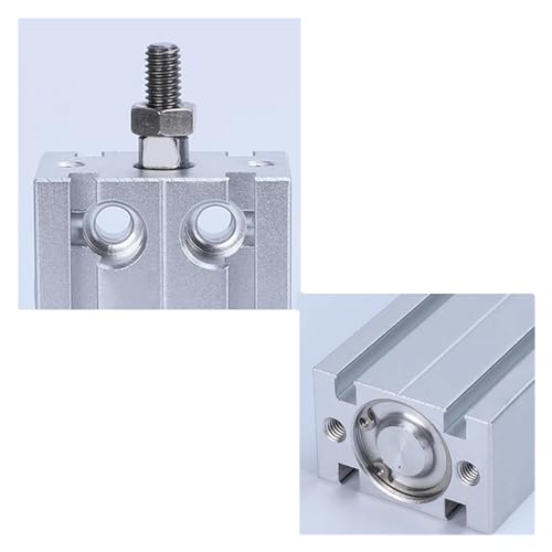 Vérin MD32 multiposition à course de 5mm pour un guidage pneumatique rigide