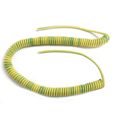 Bobina retrattile a filo elastico multicore, Cavo di alimentazione telescopico a 1 nucleo da 2,5 mm2, filo a molla unipolare, filo for circuito