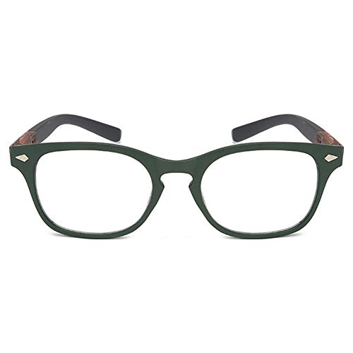 Own4B Reading Glasses 4 Pack, Vintage Fashion Designer Wood Grain Readers Eyeglasses Readingglasses For Women Men Unisex (4 Pack Mix Color, 4.0) #TOP2