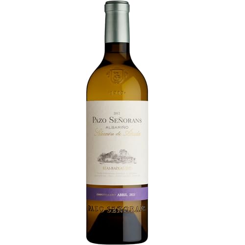Pazo Señorans Vino Blanco – Albariño Selección de Añada | Denominación Rías Baixas | 13 % vol. | Acidez vibrante y mineralidad atlántica | Joven y elegante - 1 Botella 75cl