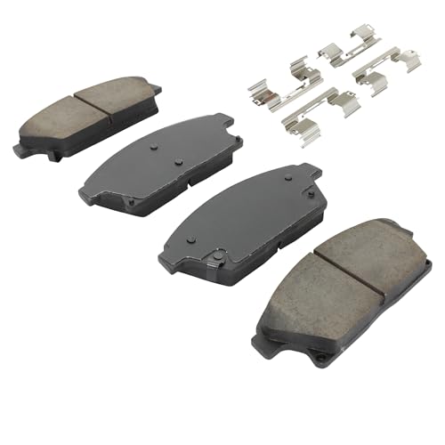 Image of QUALITY-BUILT Front Semi-Metallic Brake Pads, Premium 1001-1467M, Compatible with 2010-2019 Buick /Cadillac /Chevrolet (ATS,Cruze,Encore,Orlando,Trax,Verano,Volt)
