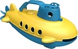 Green Toys Submarine - Bpa, Phthalate Free Blue Watercraft with Spinning Rear Propeller Made from Recycled Materials. Safe Toys for Toddlers