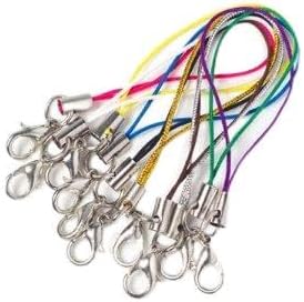 vndeful 20piezas accesorios del teléfono celular Accesorios, material de abalorio Mith mosquetón.