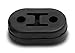 Hooker 1/2" 2-Hole Rubber Isolator 10-Pack