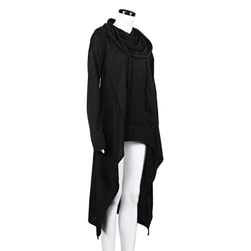 Sweat à capuche femme long et ample style décontracté
