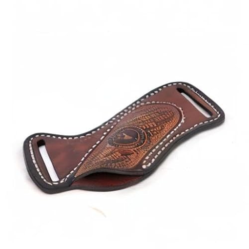 Tourbn Bainha de couro para bolso de cinto, suporte de faca dobrável, estojo compacto, ferramentas E