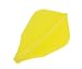 Fit Flight Cosmo Darts 6 Pack W-Shape Dart Flight (Yellow)