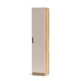 Shiito | Modelo Elba - Mueble Multiusos 1 Puerta | Acabado Mauvella-Beig