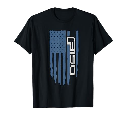 Wandering Wheels F150 American Flag T-Shirt