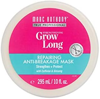 Marc Anthony Grow Long Anti-Breakage Hair Mask, 10 Ounce Jar