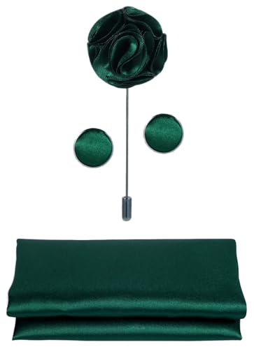 Image of Tie G .5pcs Tie set in a gift box : Tie sets : Solid color Neck tie,Satin Bow tie,Pocket Square, Lapel, Cuffs link