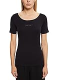 Das T-Shirt mit dem Glitzer-Logo auf der Vorderseite verleiht deinem Everyday-Look eine schöne Portion Glamour.