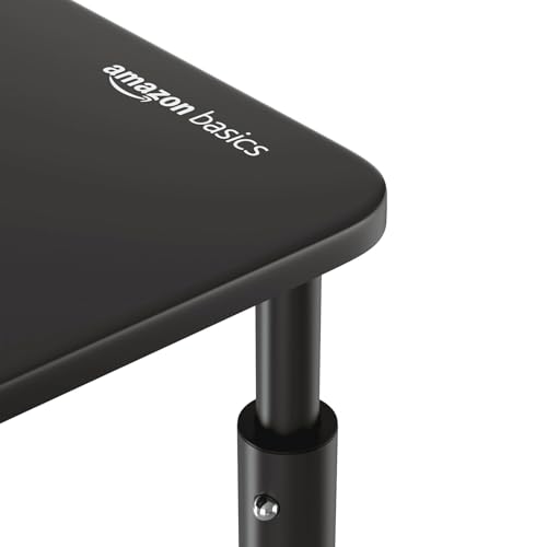 Image of amazon basics Monitor Stand /Laptop Stand for Desk | Compatible with 24 inch,27 inch,29 inch and 32 inch Inch, Laptop, PC, and Printer | Height Adjustable | Durable Steel Construction