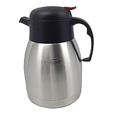 Brentwood Appliances Vacuum Stainless Steel Coffee Pot, 2-Liter