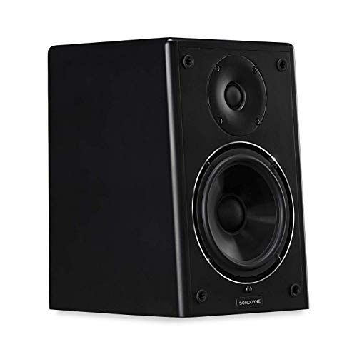 Image of Sonodyne PM 100 V2 Active Studio Monitor for Music Production & Mixing (Single Unit) Black