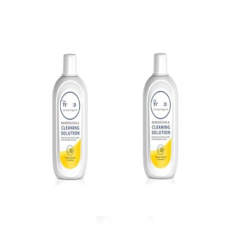 Solution De Nettoyage De Sol For Aspirateur Au Goût De Citron 500 Ml, Compatible Avec Les Séries Tineco FLOOR ONE S5/S3/IFLOOR3/IFLOOR2/IFLOOR, Accessoires For Robot Balayeur(2pcs)