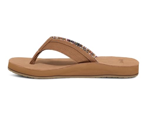 Image of Sanuk Mens Ziggy ST | Flip Flops for Men | Mens Sandals | Beach Sandals | Water Friendly & Lightweight | Comfort Footbed