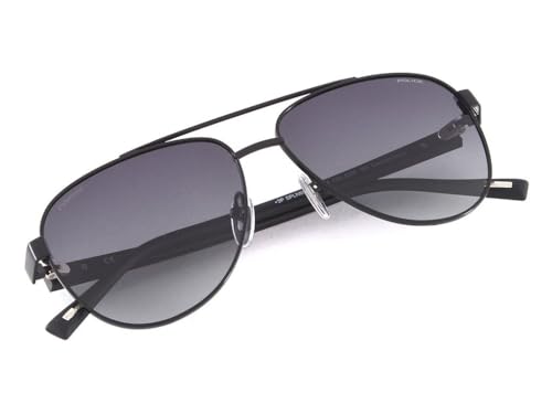 Image of POLICE Polarized Gradient 100% UV Protected Sunglasses | Men | Full Rim | Pilot |