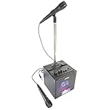 STAND : Avec un porte micro et une fixation directe sur la box, gagner de la place et de la stabilité. Le support est conçu pour assurer une installation sûre. Hauteur réglable du pied de 0,35 à 1,57m.