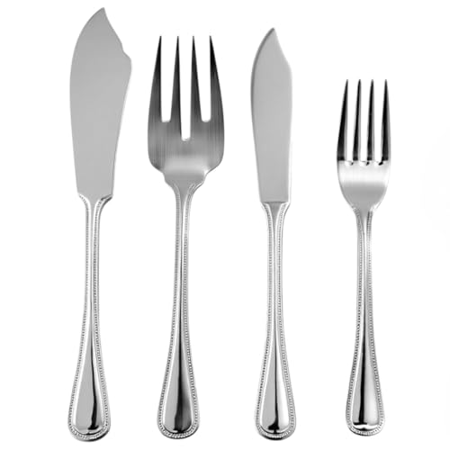 CRC Venedig 6300 Fisch-Set, 26-teilig, Edelstahl-Besteck