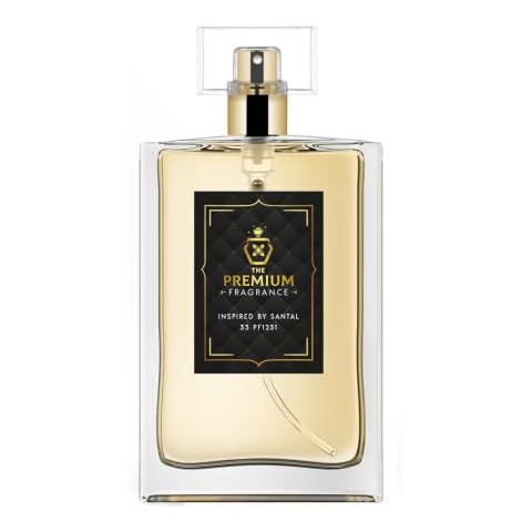 The Premium Fragrance Eau De Parfum Spray for Unisex Men & Women Inspired By Santal 33 100 ml Cover