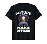 Future Police Officer Cool Uniform Dream Job T-Shirt