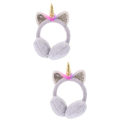 Orejeras de unicornio plegables el regalo creativo ideal para niños y adultos en invierno