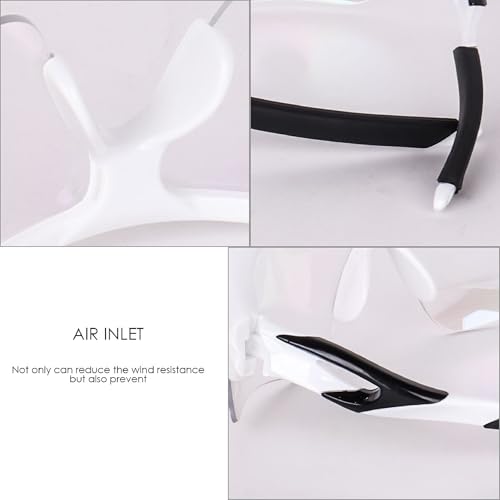 Image of Dervin Non Polarized Oversized Sports Sunglasses for Men Women, Outdoor Cricket Cycling Hiking Fishing Sunglasses