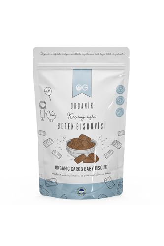 OG Organik Keçiboynuzlu Bebek Bisküvisi 150 g +6 Ay