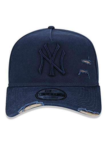 Boné MLB, New Era, Feminino, Marinho, Único